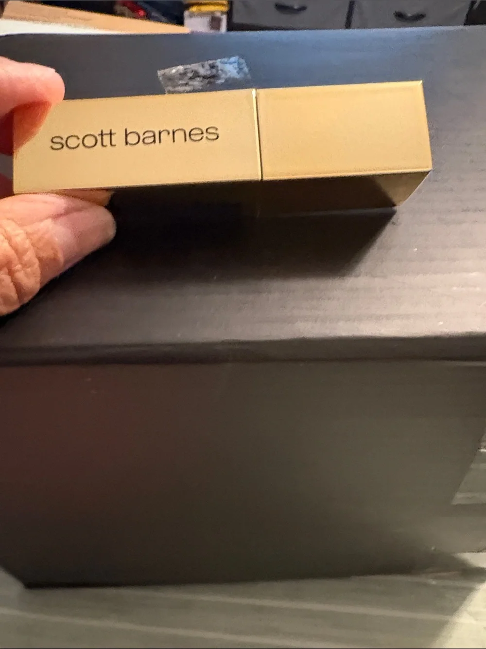 Scott Barnes Luxe Lip Gloss - Gold Finish